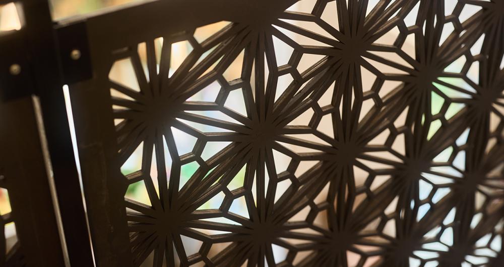 decorative metal garden screening