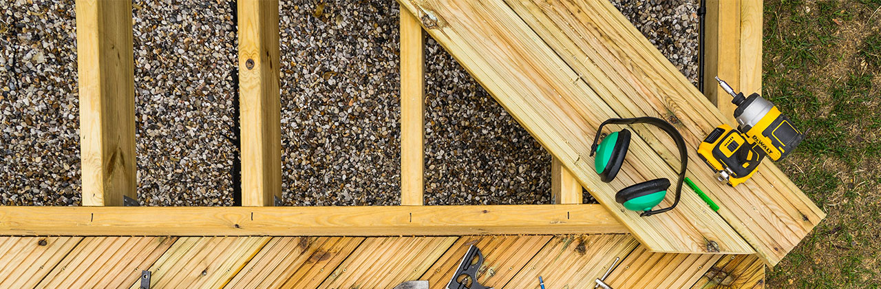 Timber Decking Joists & Supports
