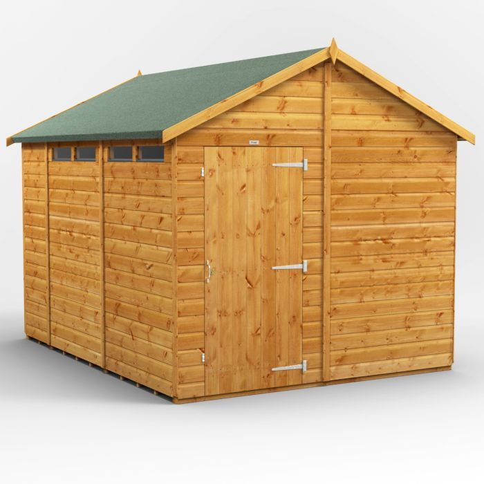 10x8 Apex Security EZI Shed 10x8 Apex Security EZI Shed