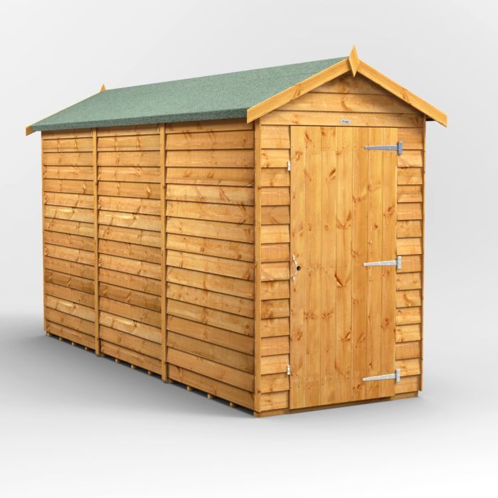 12x4 Overlap Windowless Apex EZI Shed 12x4 Overlap Windowless Apex EZI Shed