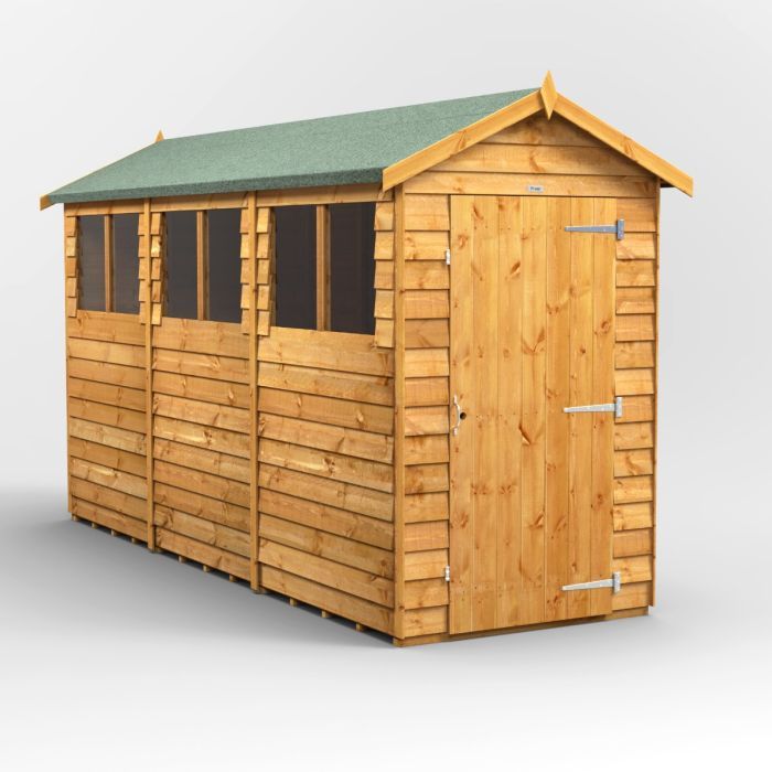 12x4 Overlap Apex EZI Shed 12x4 Overlap Apex EZI Shed