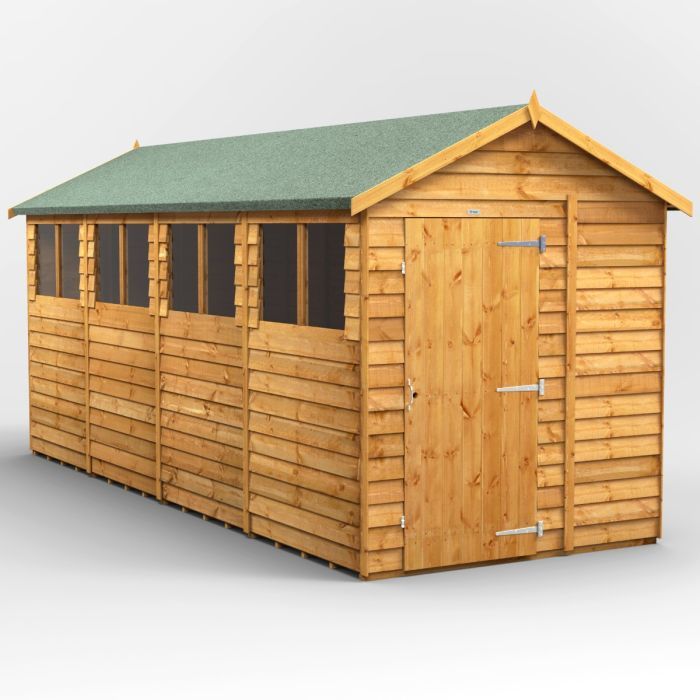 16x6 Overlap Apex EZI Shed 16x6 Overlap Apex EZI Shed