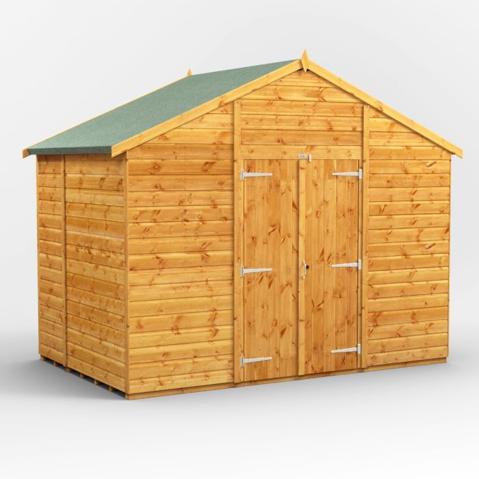 6x10 Windowless Apex Double Door EZI Shed