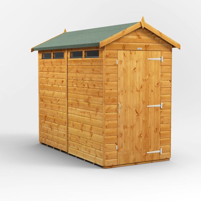 8x4 Apex Security EZI Shed
