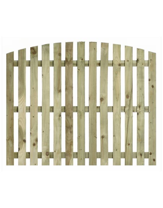 Arched Top Paling (50mm Gaps)
