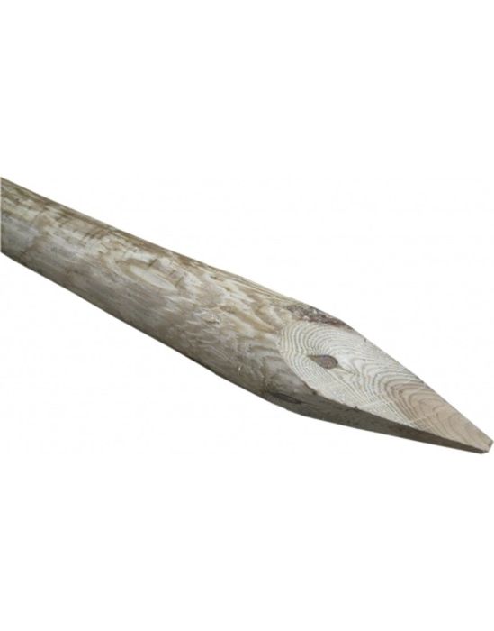 Peeled Round Stakes Peeled Round Stakes
