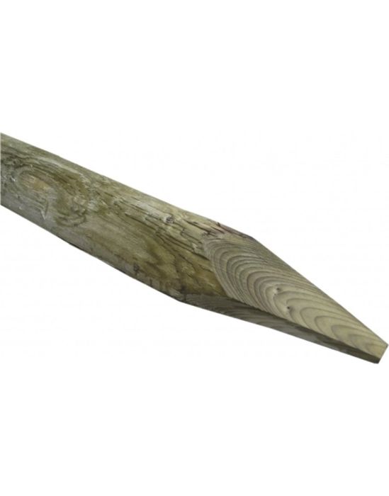 Peeled Half Round Stakes Peeled Half Round Stakes