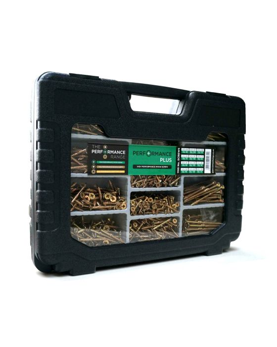 Estates Hi-Performance Wood Screws Selection Case Estates Hi-Performance Wood Screws Selection Case