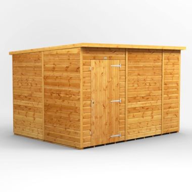 10x8 Windowless Pent EZI Shed