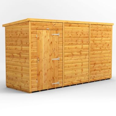 12x4 Windowless Pent EZI Shed