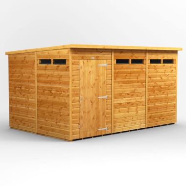 12x8 Pent Security EZI Shed