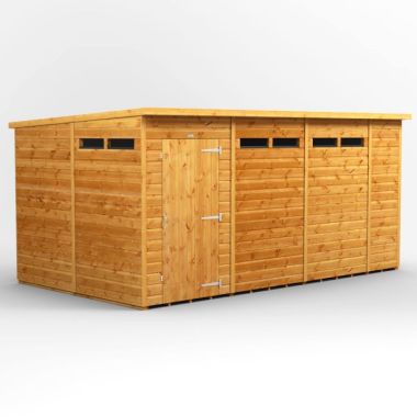 14x8 Pent Security EZI Shed