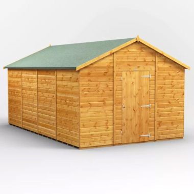 16x10 Windowless Apex EZI Shed