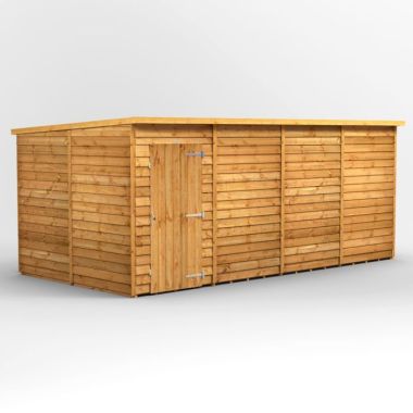 16x8 Overlap Windowless Pent EZI Shed