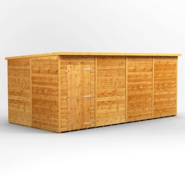 16x8 Windowless Pent EZI Shed