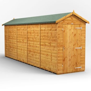 18x4 Windowless Apex EZI Shed
