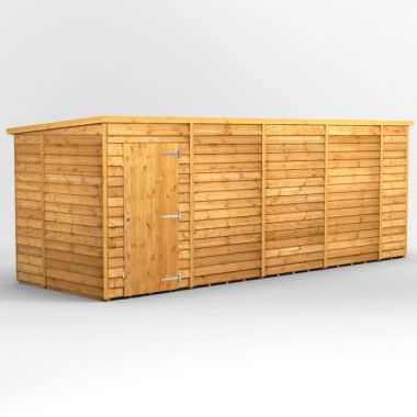 18x6 Overlap Windowless Pent EZI Shed