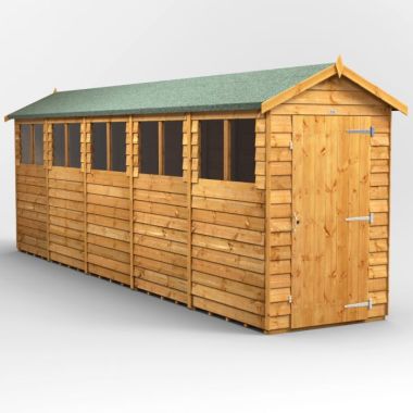 20x4 Overlap Apex EZI Shed