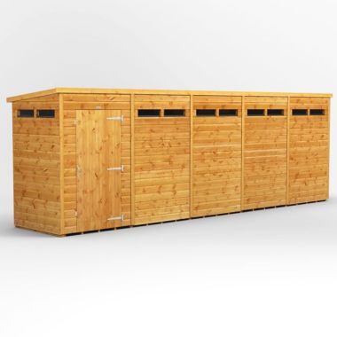 20x4 Pent Security EZI Shed