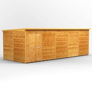 20x8 Windowless Pent EZI Shed