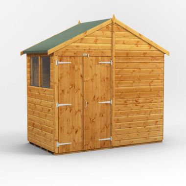 4x8 Apex Double Door EZI Shed
