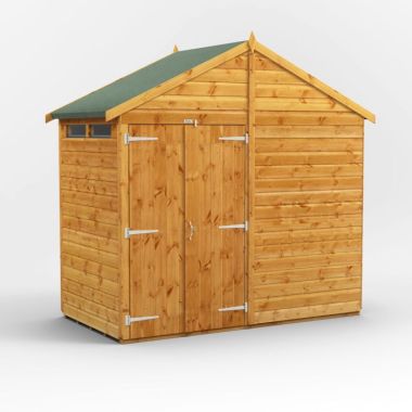 4x8 Apex Security Double Door EZI Shed