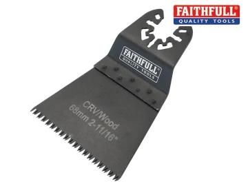 Multi-Function Tool CrV Flush Fast Cut Wood Ground Side Set 68mm