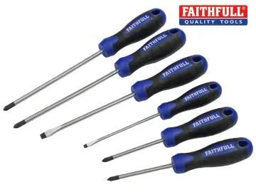 Soft Grip Screwdriver Set