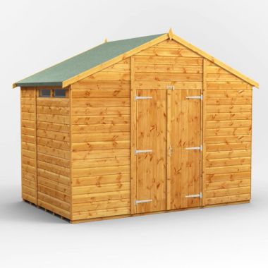 6x10 Apex Security Double Door EZI Shed