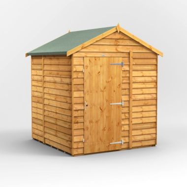 6x6 Overlap Windowless Apex EZI Shed