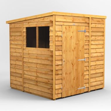 6x6 Overlap Pent EZI Shed
