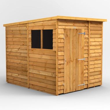 6x8 Overlap Pent EZI Shed