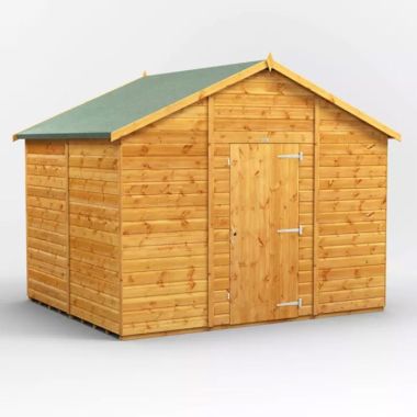 8x10 Windowless Apex EZI Shed