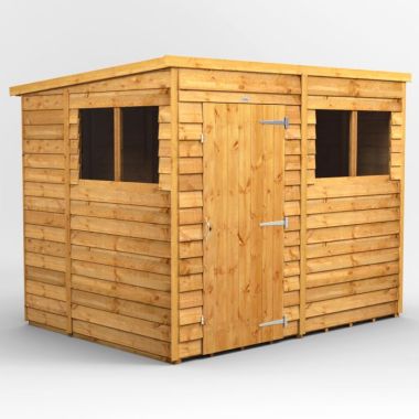 8x6 Overlap Pent EZI Shed