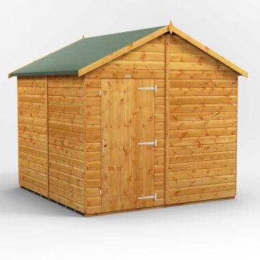 8x8 Windowless Apex EZI Shed