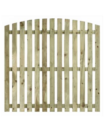 Arched Top Paling (50mm Gaps)