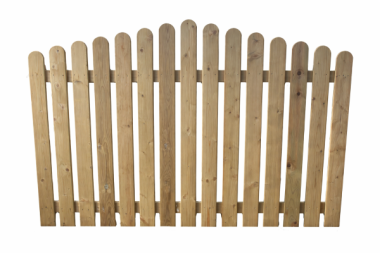 Arched, Round Top Palings, Fence Panel