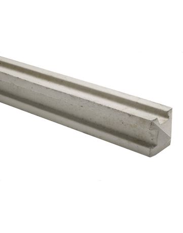 Concrete Slotted 2 Way Corner Fencing Post