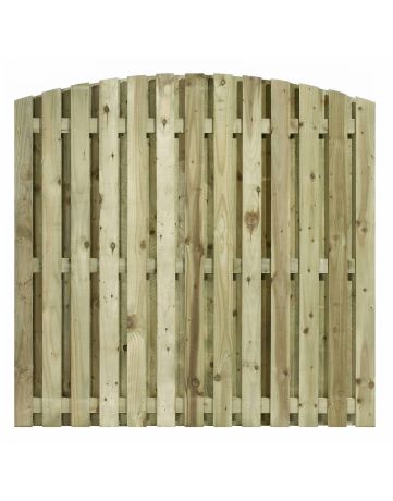 Arched Top Double Sided Paling