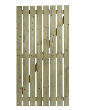 Paling Gate - Planed Finish