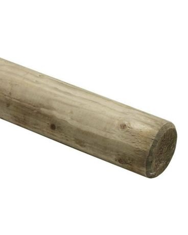 100mm Machine Rounded Jump Pole