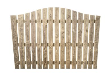 Planed Paling Omega Arched Top