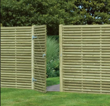 KDM Superior Double Slatted Gate