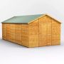 20x10 Windowless Apex EZI Shed thumbnail