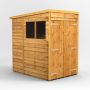 4x6 Overlap Pent Double Door EZI Shed thumbnail