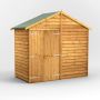 4x8 Overlap Windowless Apex Double Door EZI Shed thumbnail