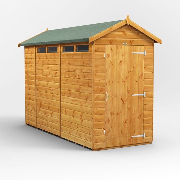 10x4 Apex Security EZI Shed