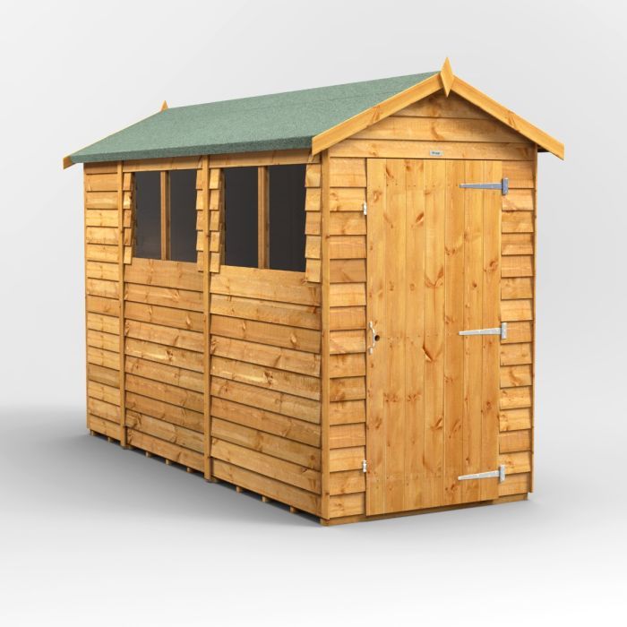 10x4 Overlap Apex EZI Shed