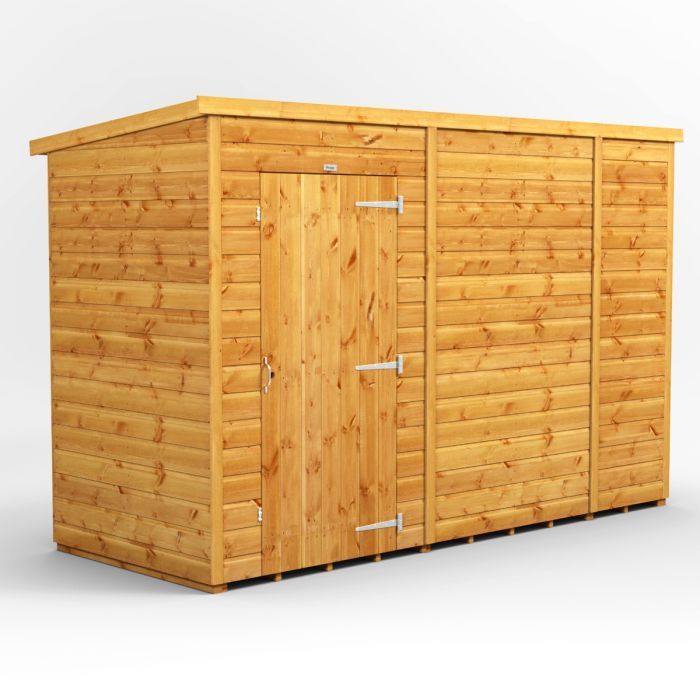 10x4 Windowless Pent EZI Shed