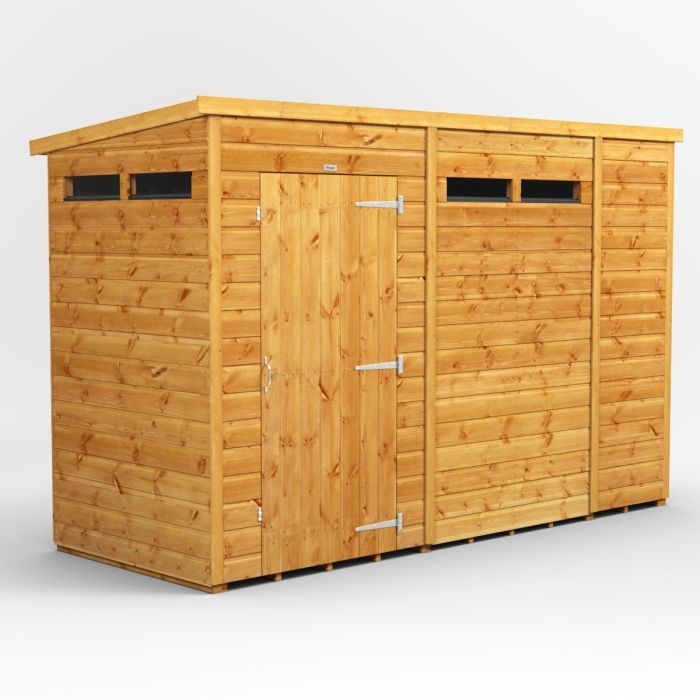 10x4 Pent Security EZI Shed
